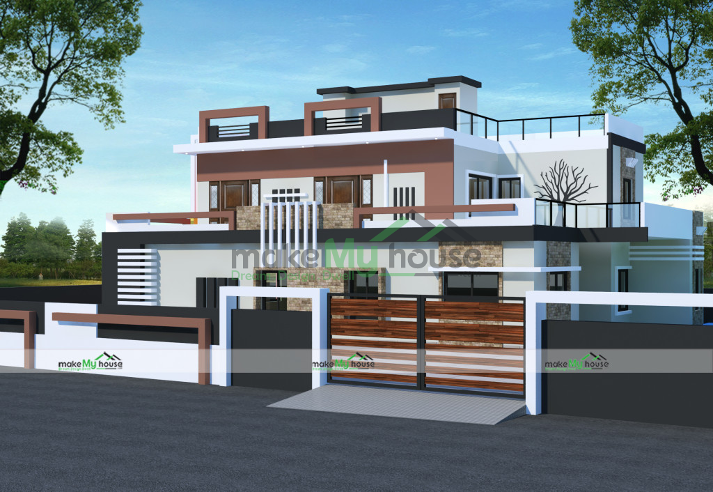 3D Elevation for Duplex