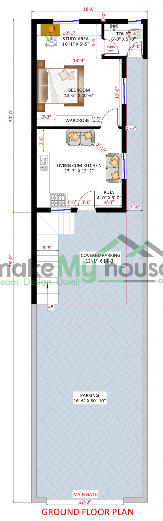 Duplex Floor Plan