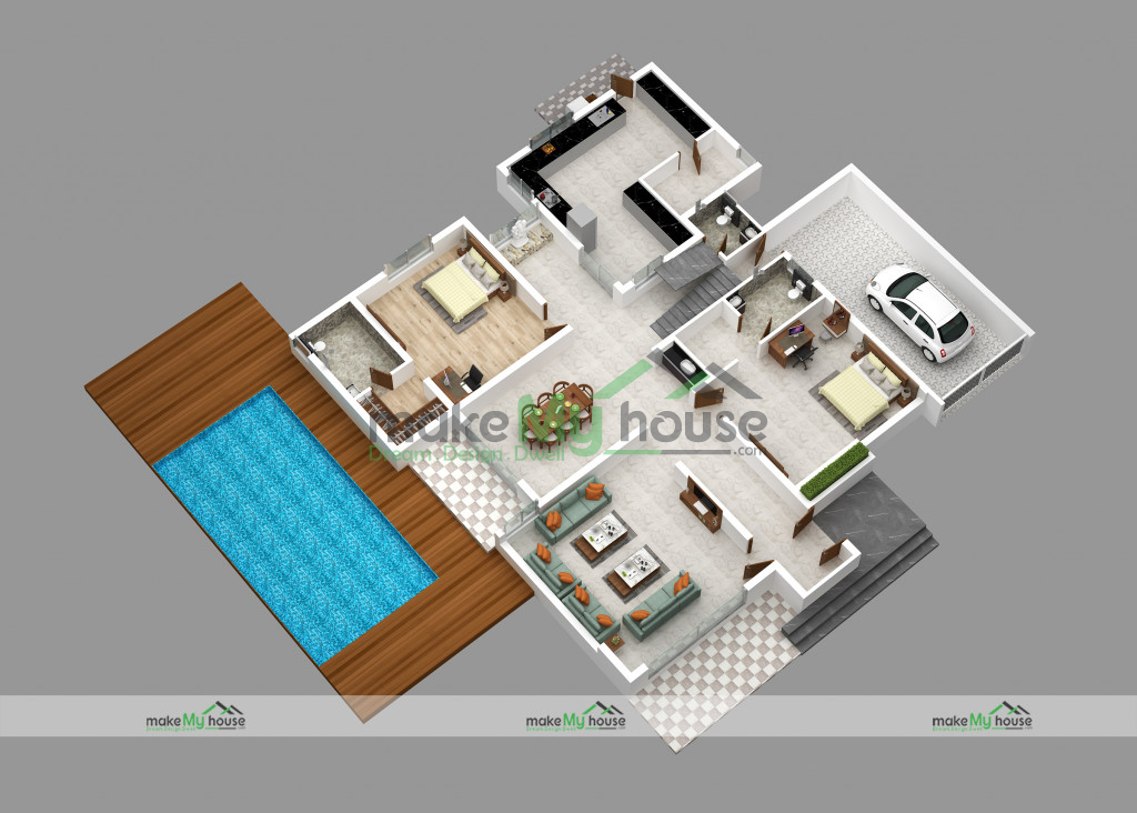 floor plan for duplex