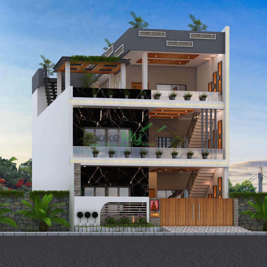 1860Sqft House Design