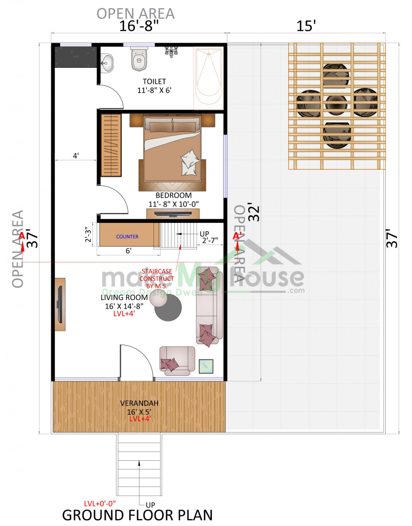 farm house floor plan