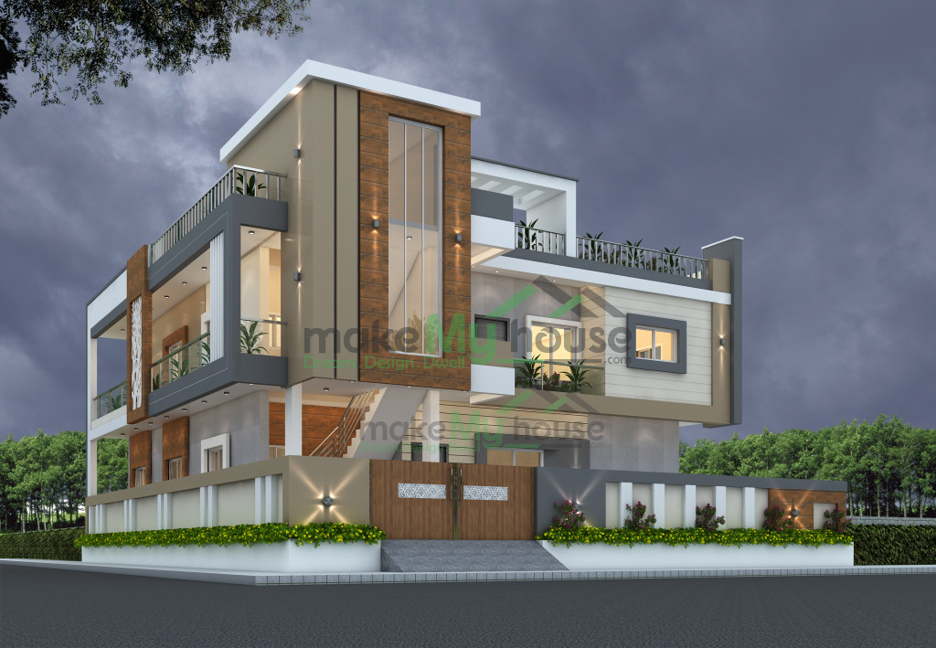 rental purpose house elevation designs 