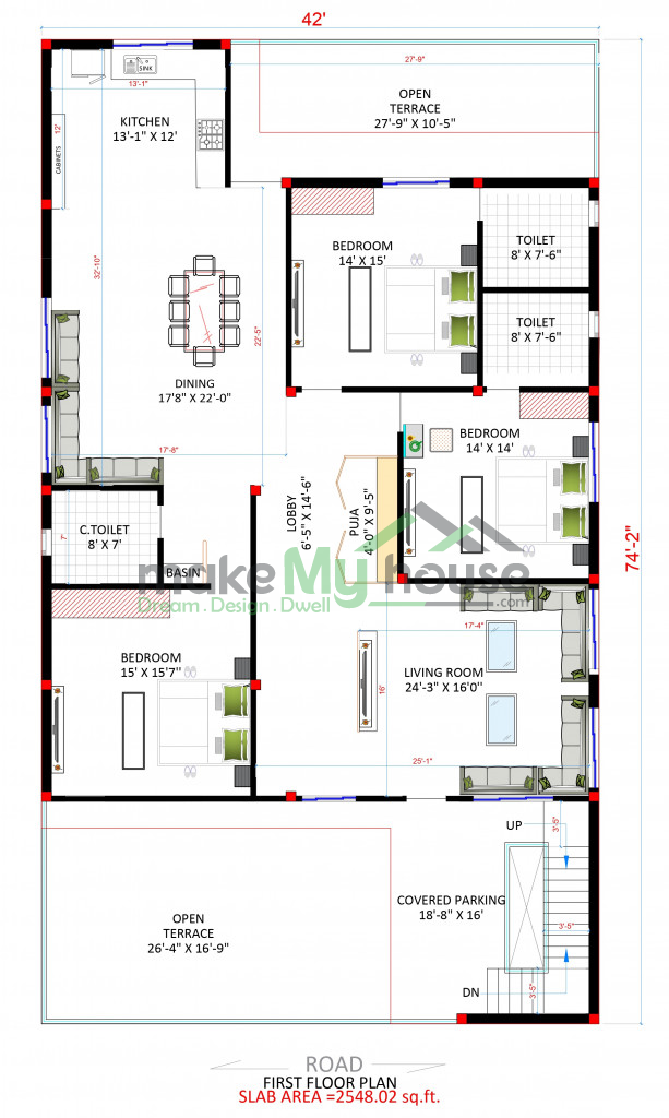 11466Sqft Floor Plan