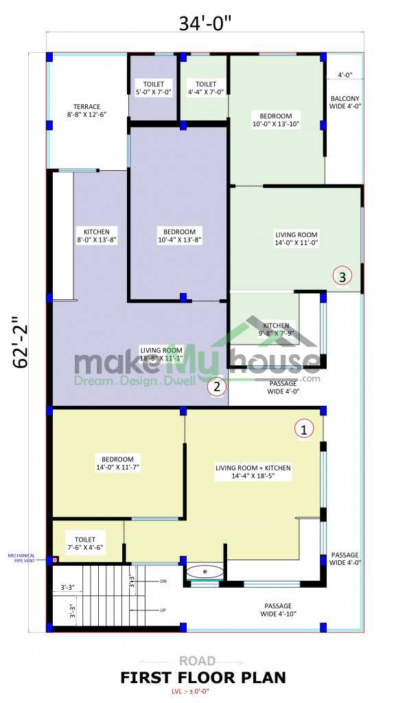 Duplex House plan