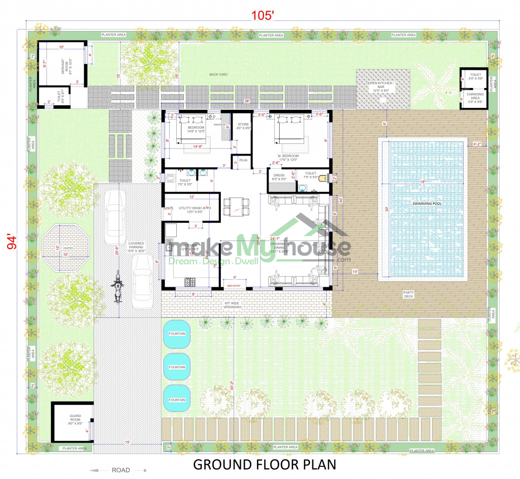 Simplex 3D House Design