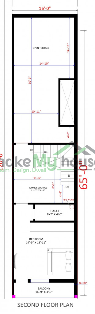 1040Sqft House Design