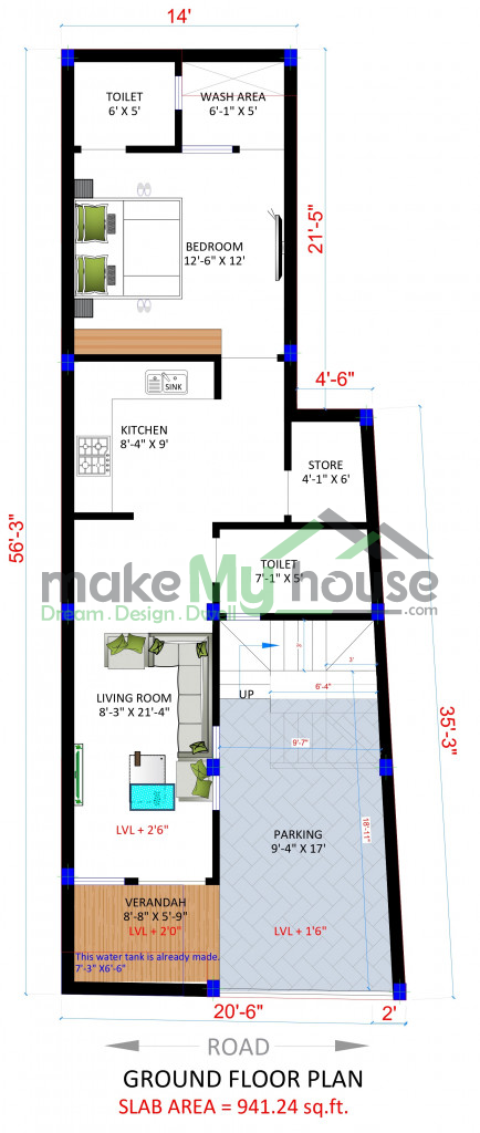 3D Elevation for Duplex