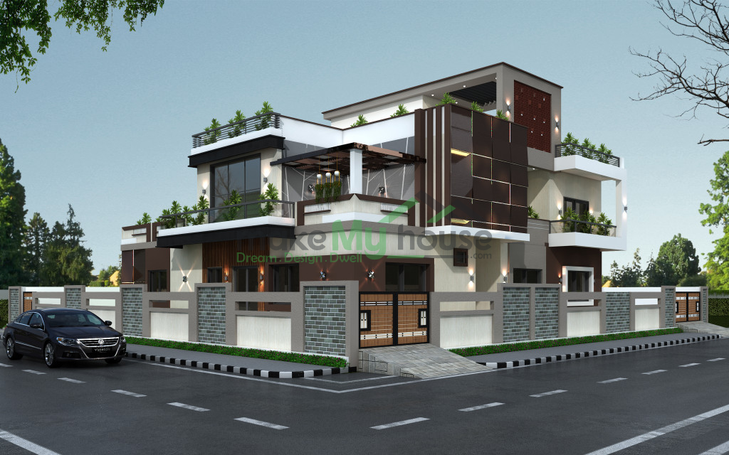 3d elevation designs for house 