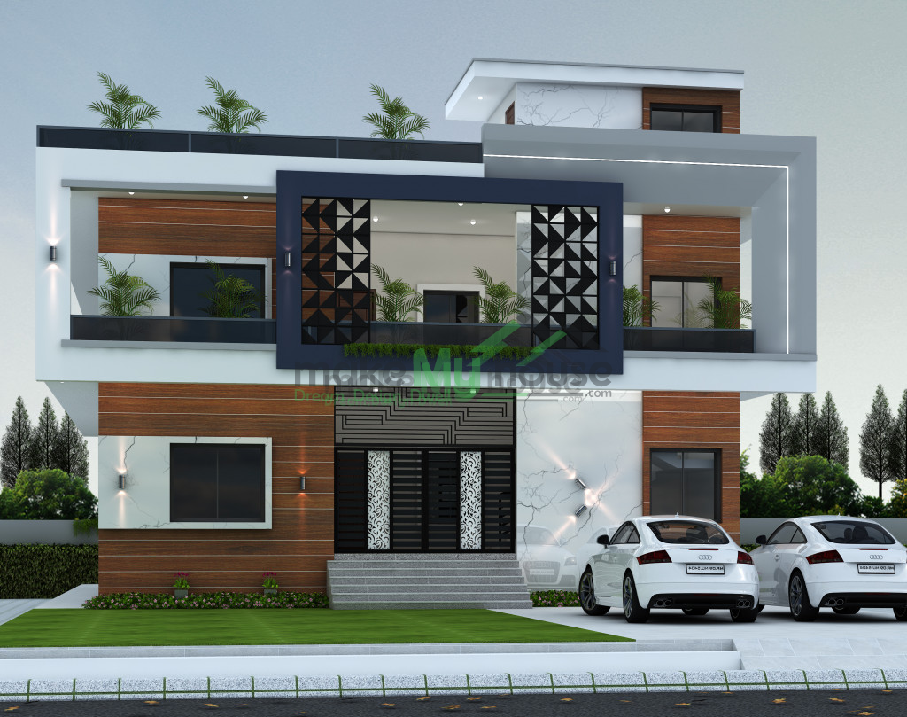 Duplex 3D House Design