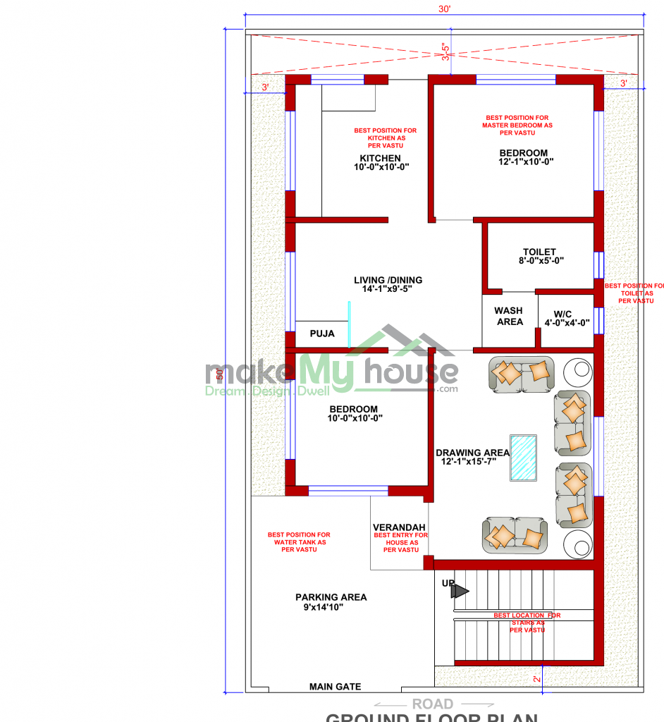 architecture drawing house plan