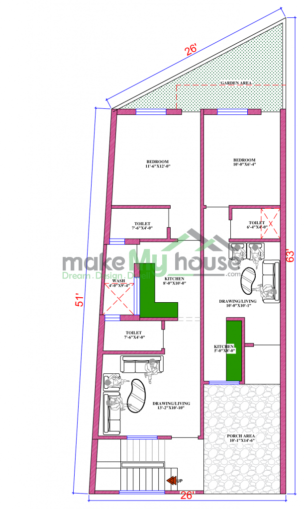 architecture drawing house plan