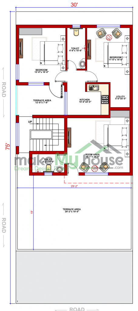 architecture drawing house plan