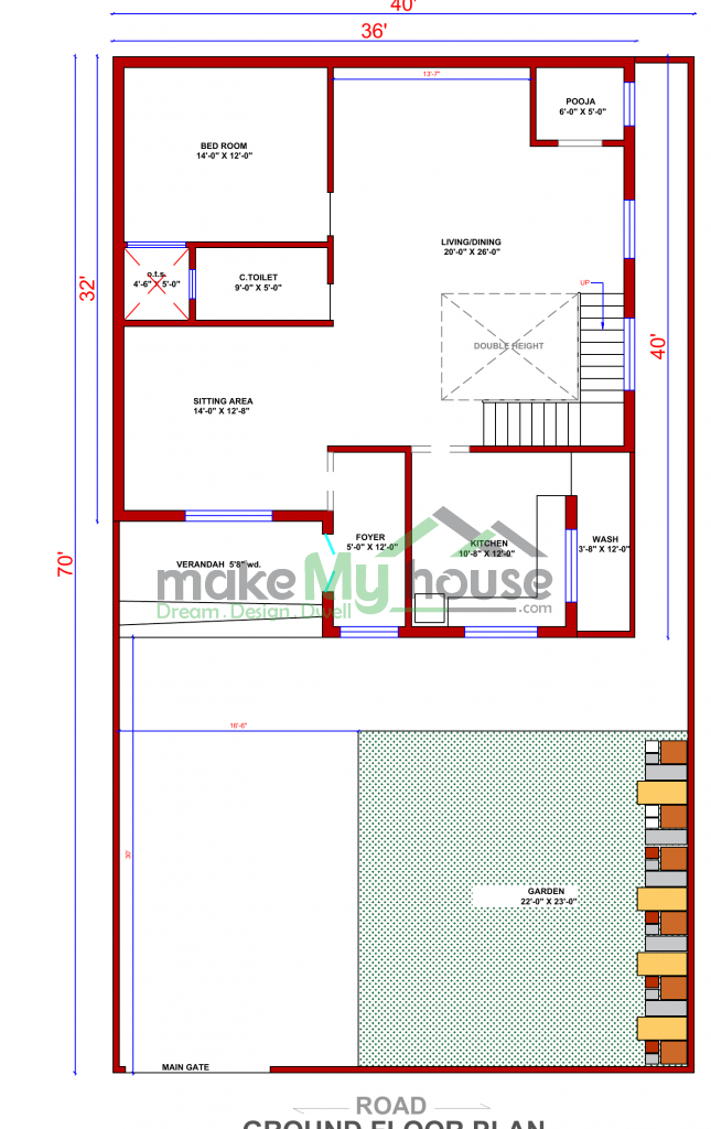 elevation border design