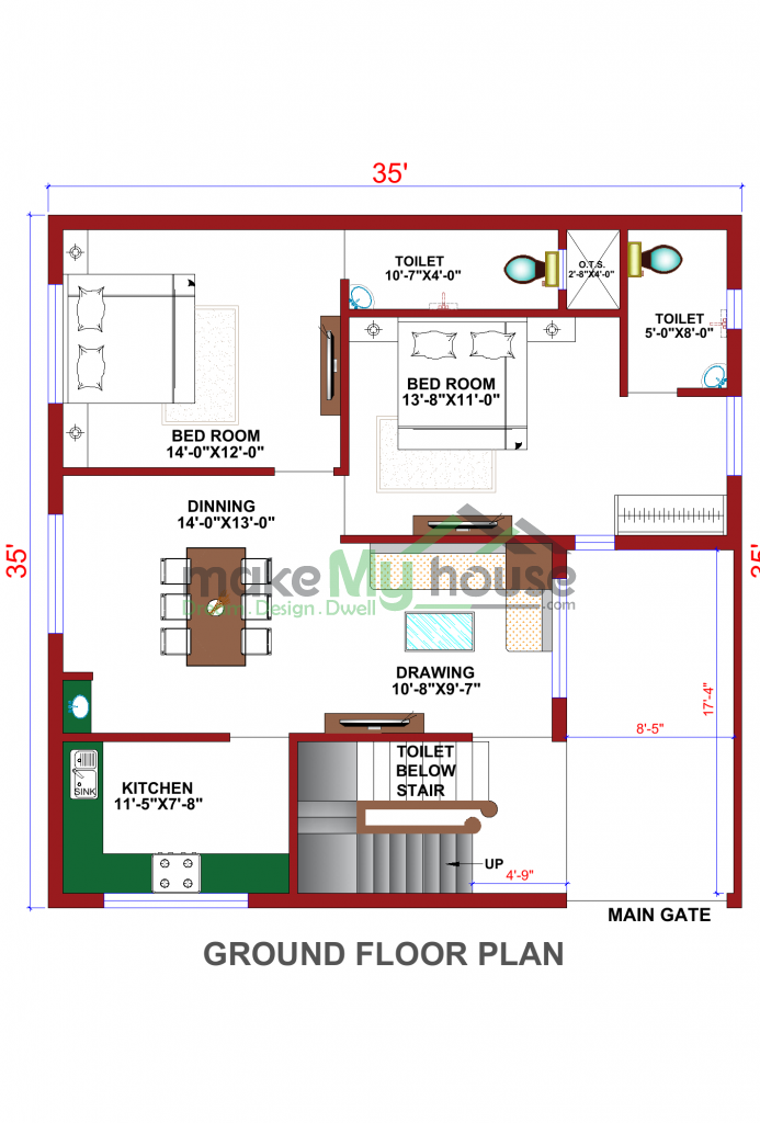 modern house plan and cost