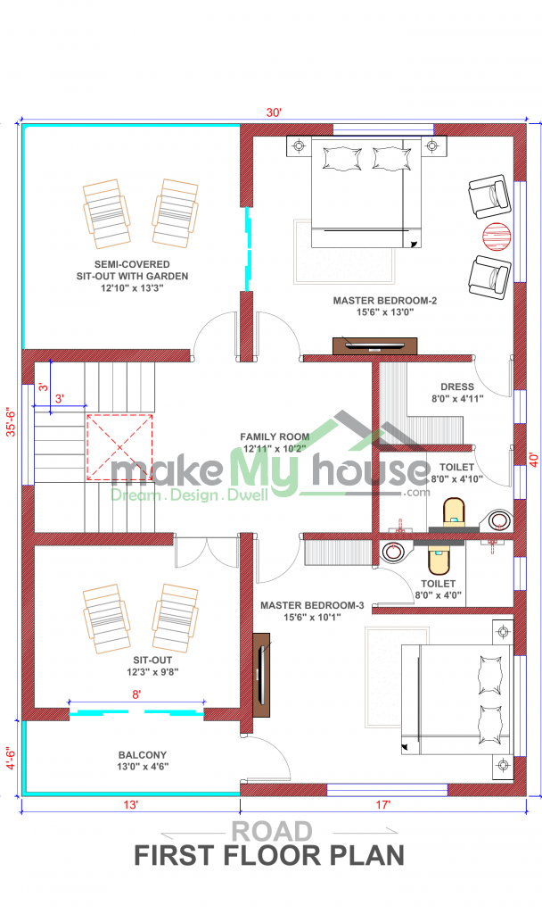 2 floor layout plan