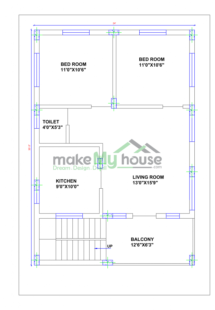 24x42 Floor Plan