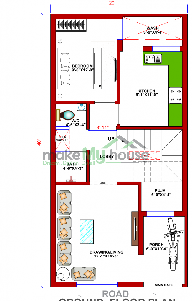 elevation design work