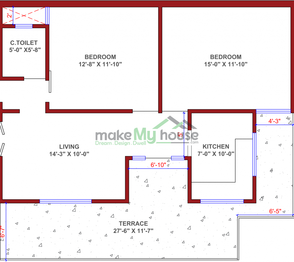 50x30 Floor Plan