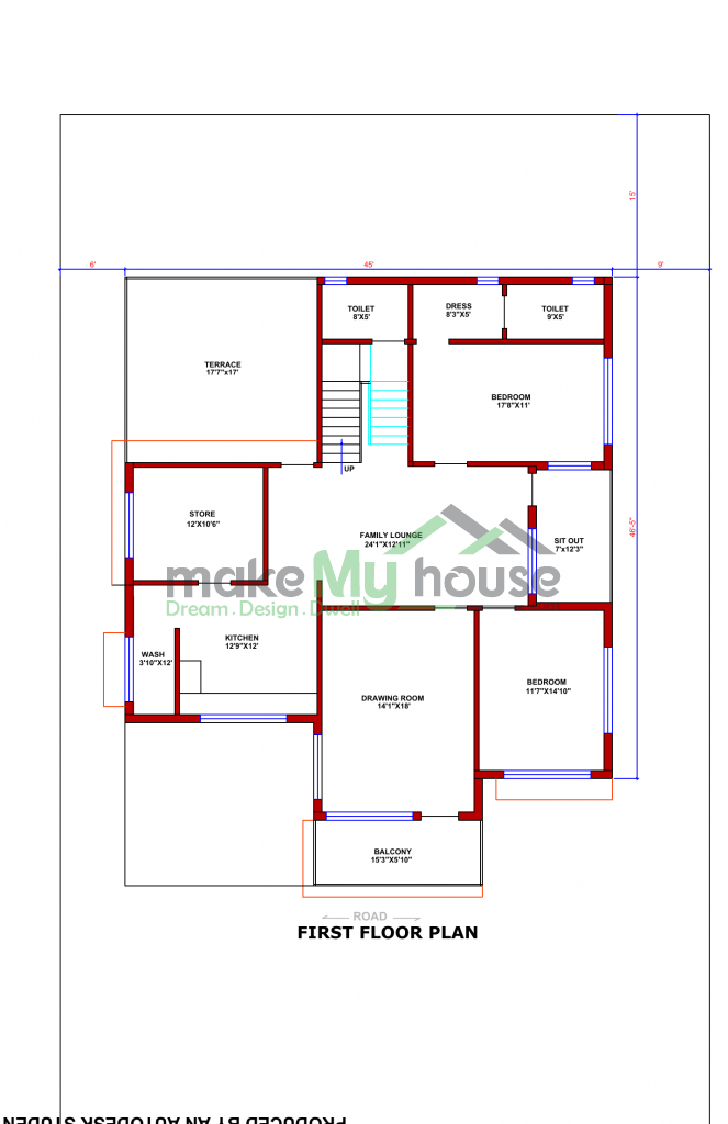 elevation design work