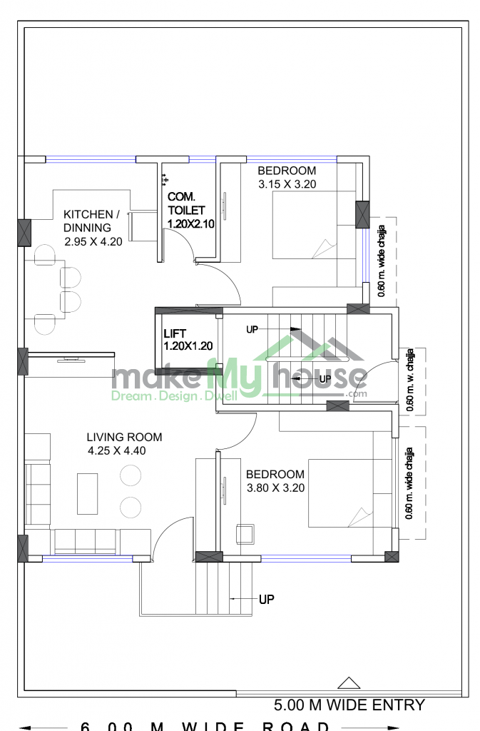 35x54 Floor Plan