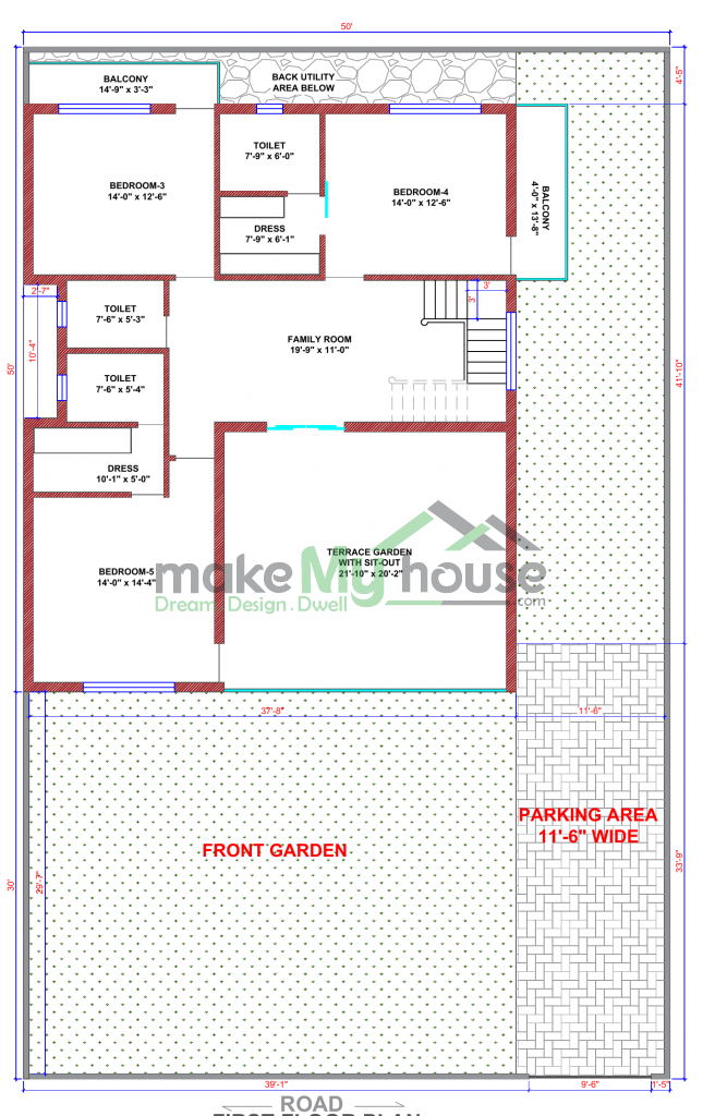 G+1 house design