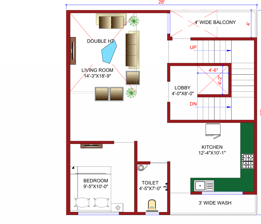 4 Storey Residential Design