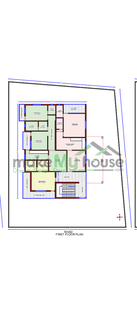 Floor Plan with Parking