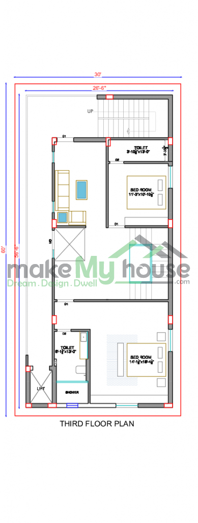 g+4 Floor Plan