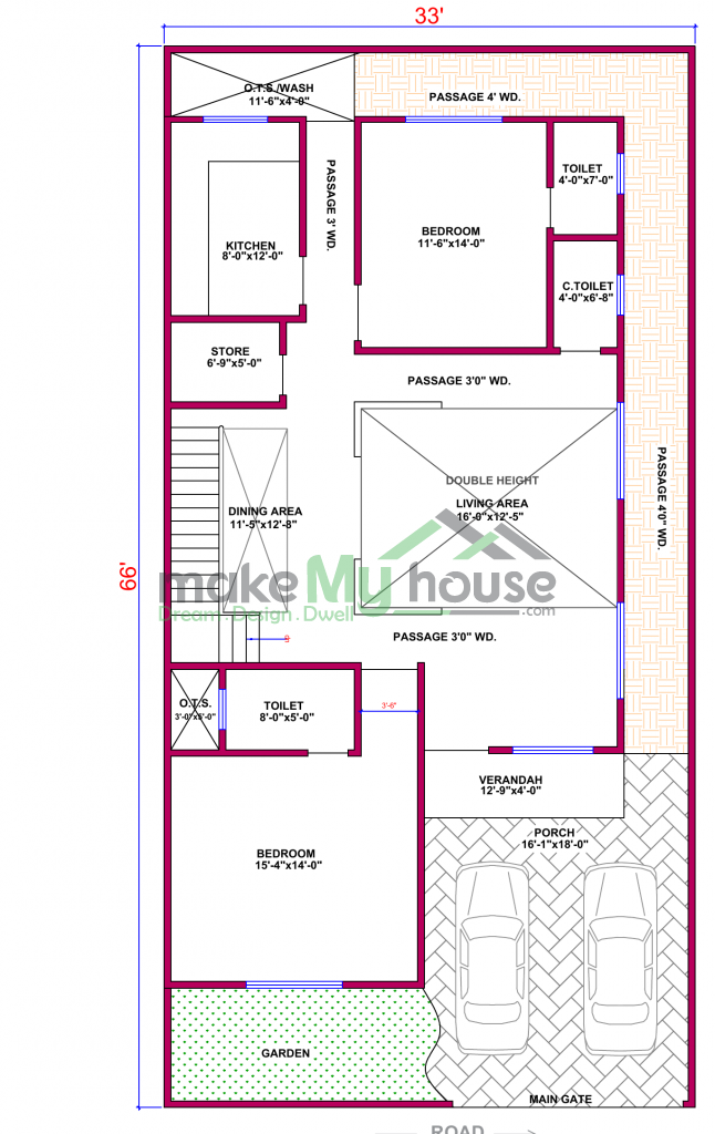 architecture drawing house plan