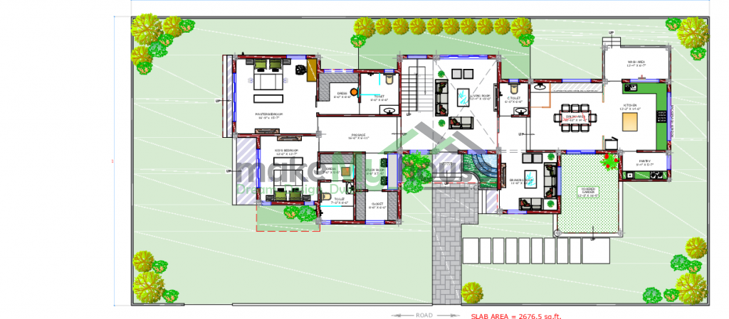 east facing floor plan 