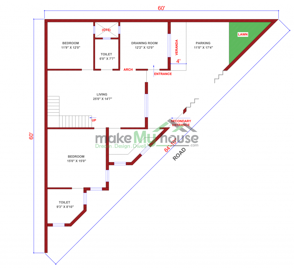 architecture drawing house plan