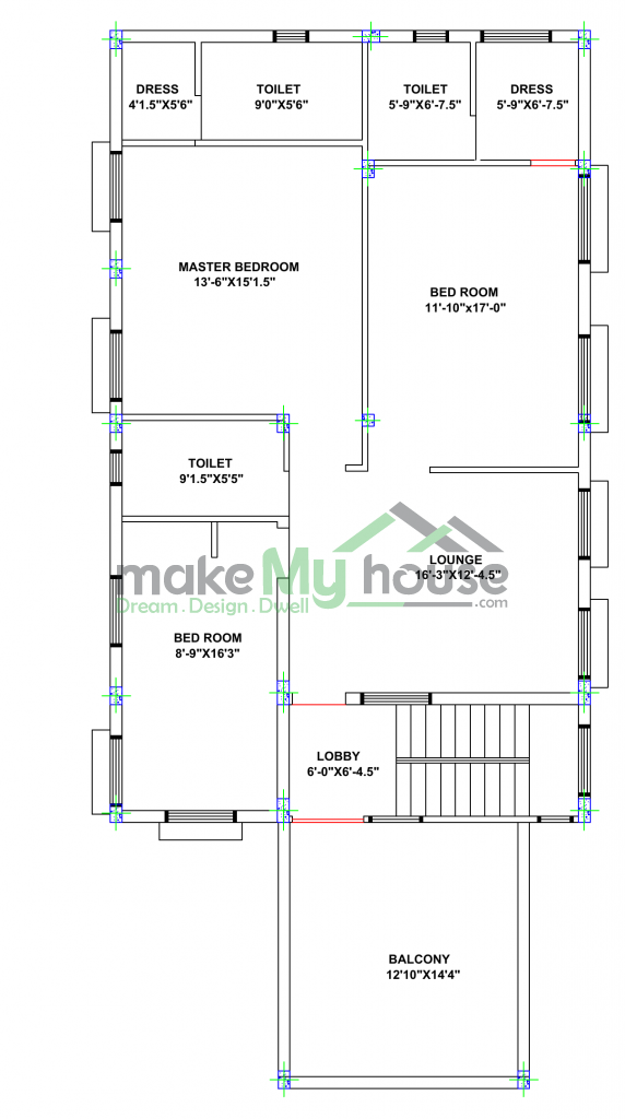 27x45 Floor Plan