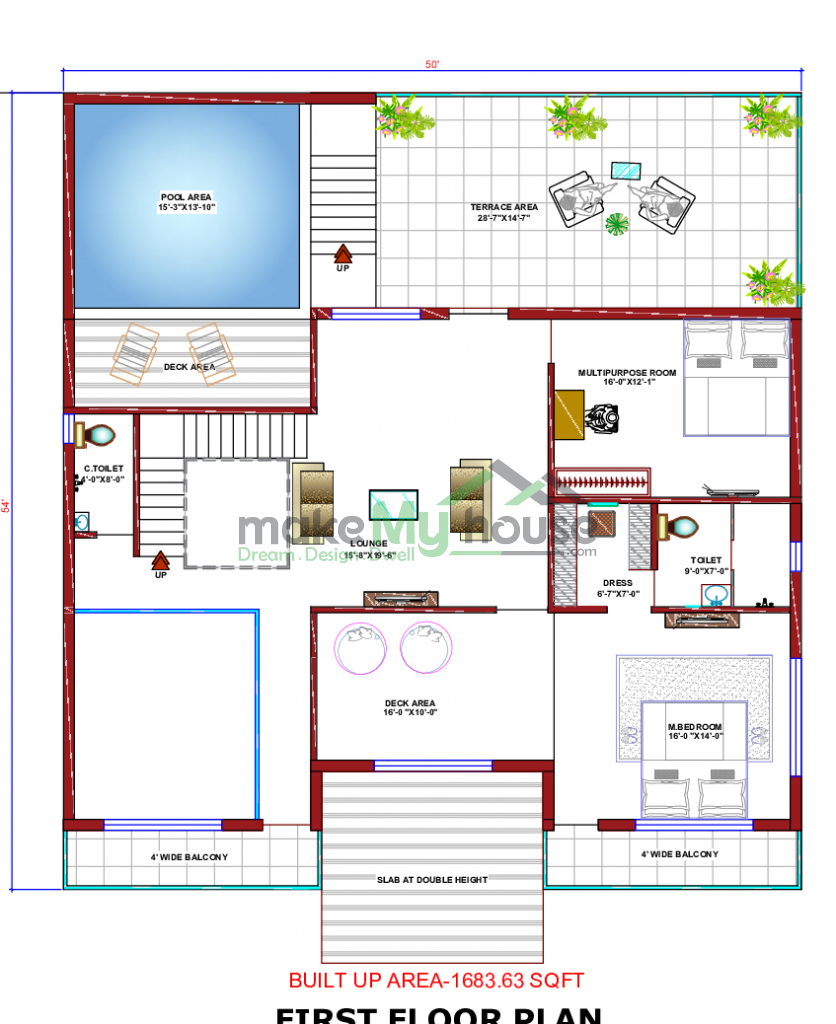 double floor house design