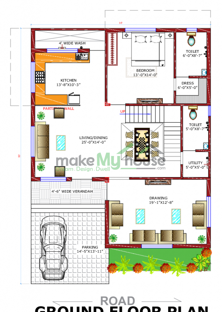 two storey house plan