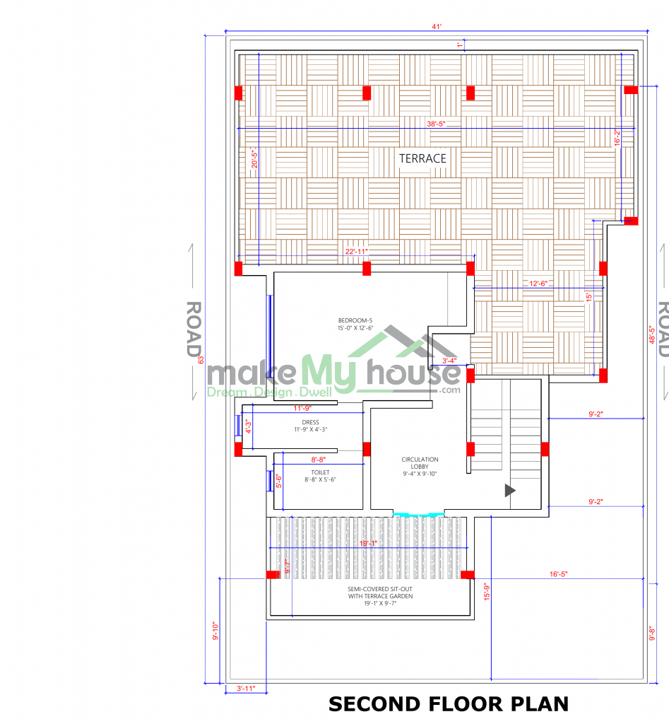 architecture drawing house plan