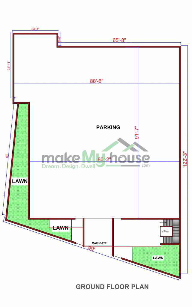 indian house plans elevation