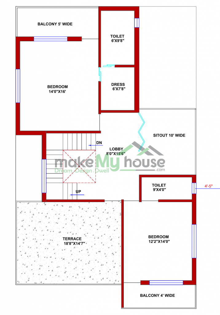 40x80 Floor Plan