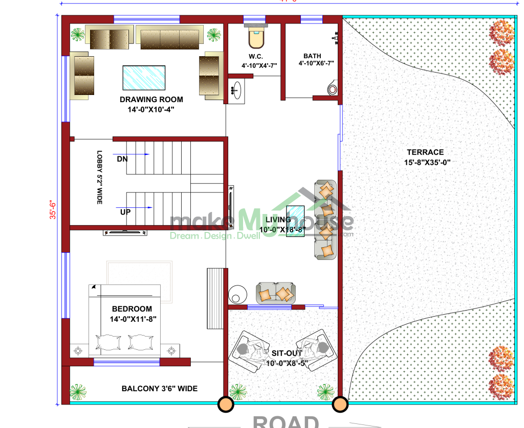 40x32 Floor Plan