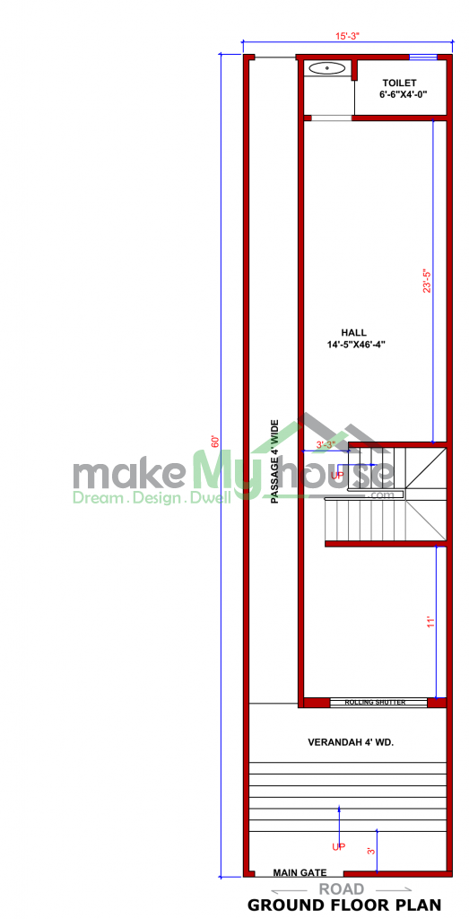 plan of indian house