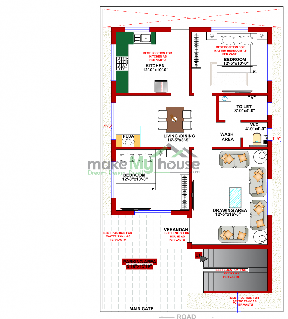 simple house floor plan