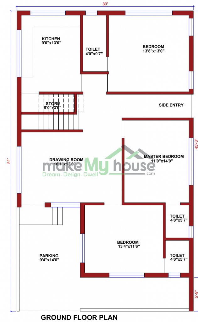 house wall design