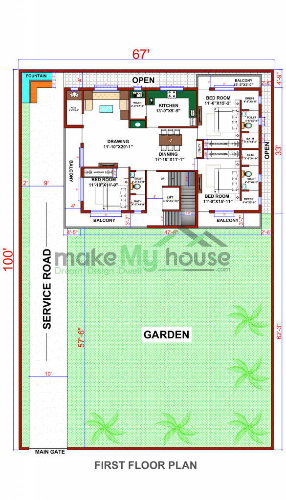 indian house building plan