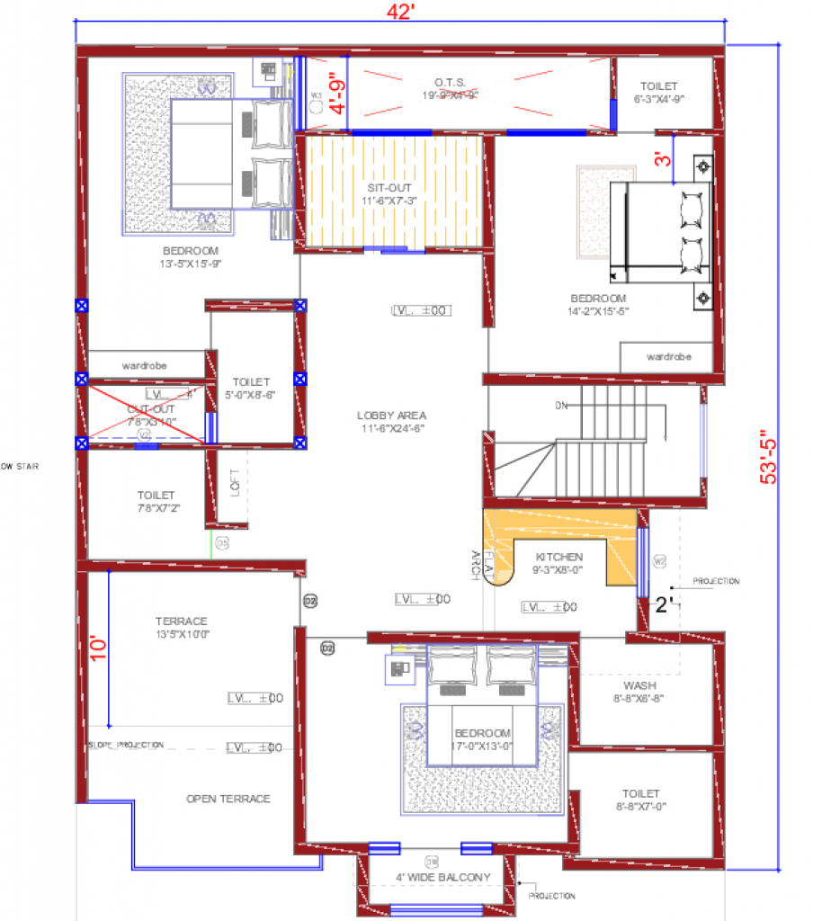 residential floor plan