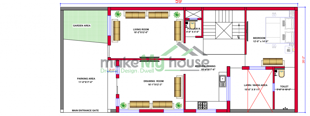 architecture drawing house plan