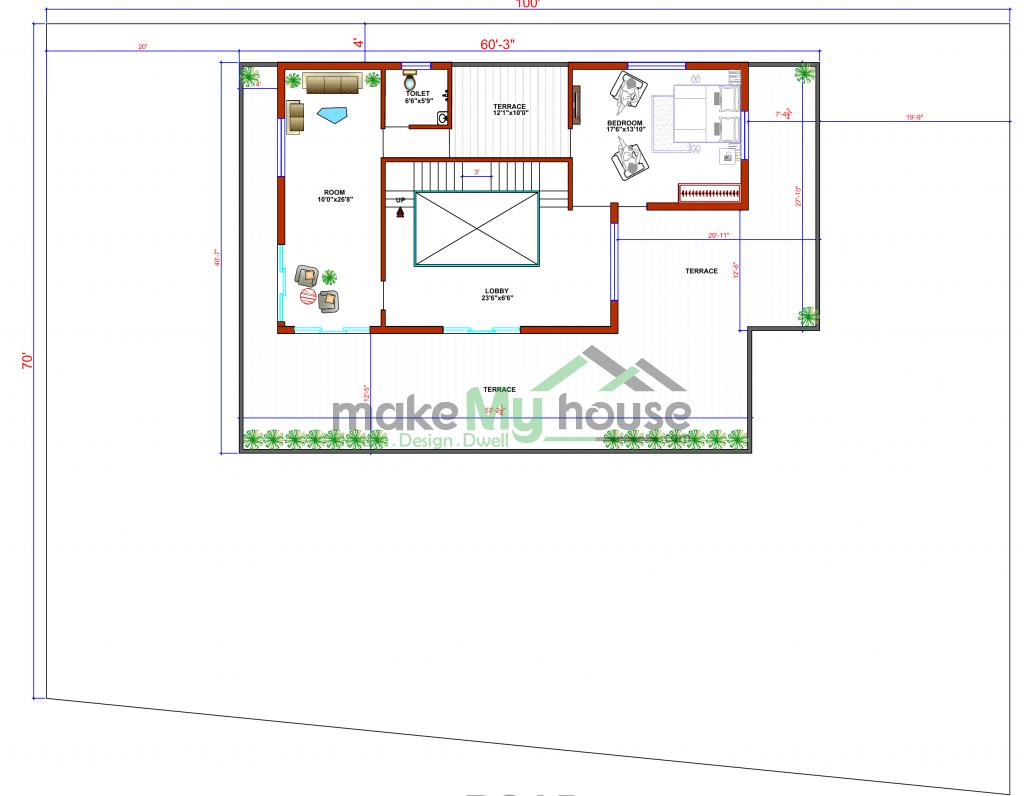 3D Elevation for Duplex