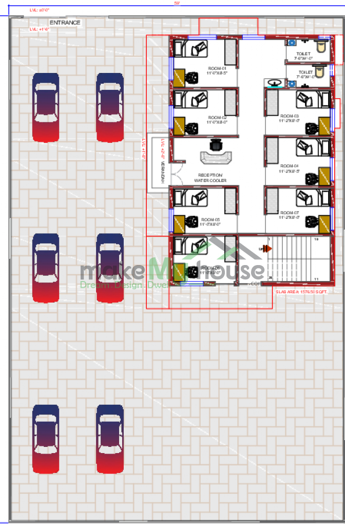 59X89 Floor Plan