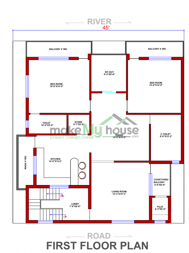 architecture drawing house plan