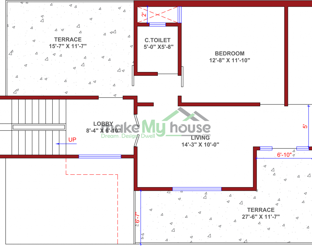 50x30 Floor Plan