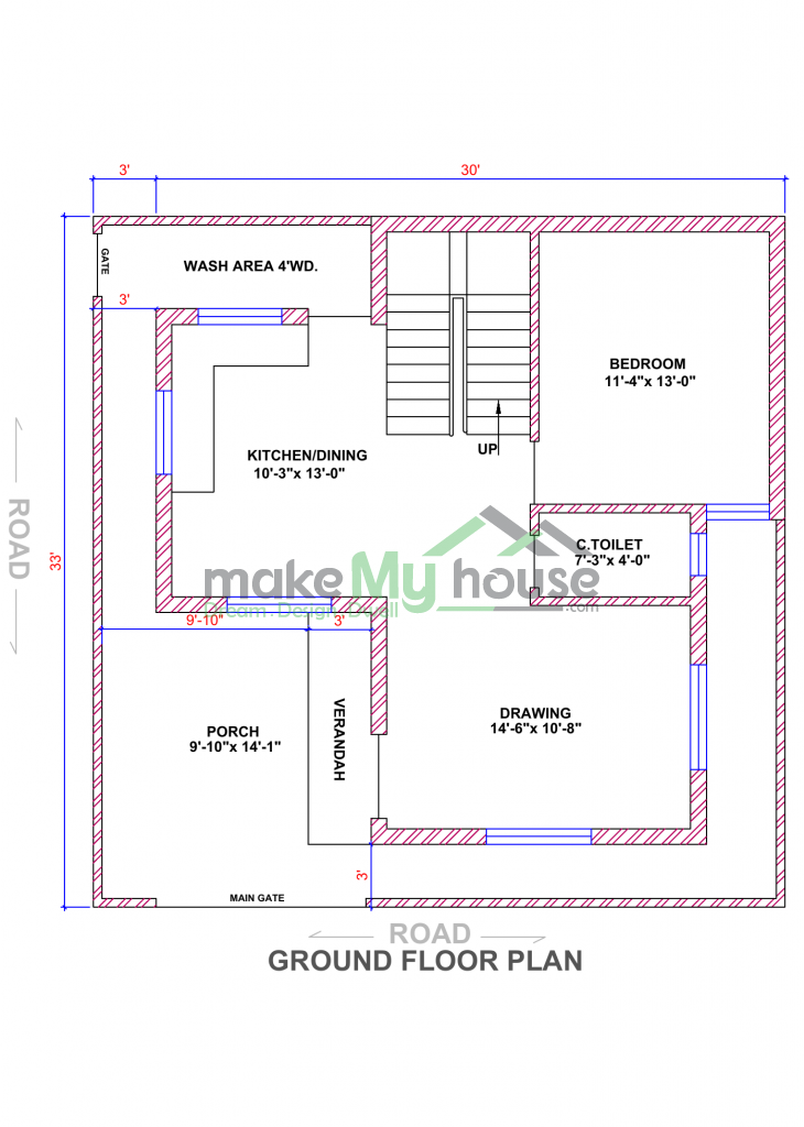 elevation design ground floor