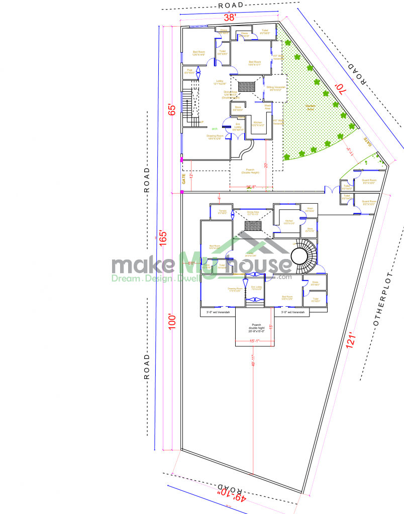 modern house exterior plans